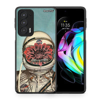 Thumbnail for Θήκη Motorola Edge 20 5G Nasa Bloom από τη Smartfits με σχέδιο στο πίσω μέρος και μαύρο περίβλημα | Motorola Edge 20 5G Nasa Bloom case with colorful back and black bezels