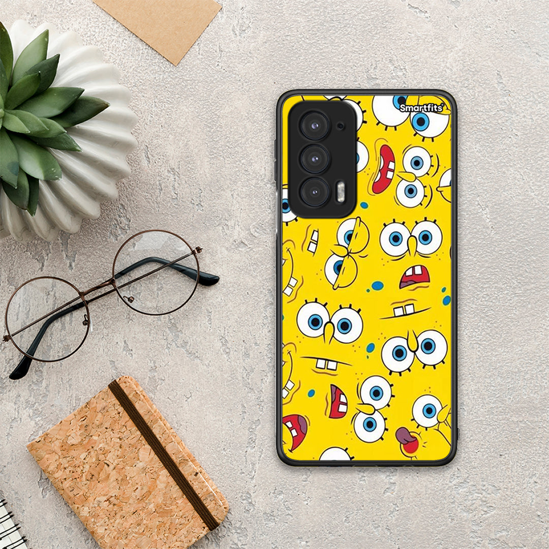 PopArt Sponge - Motorola Edge 20 5G θήκη