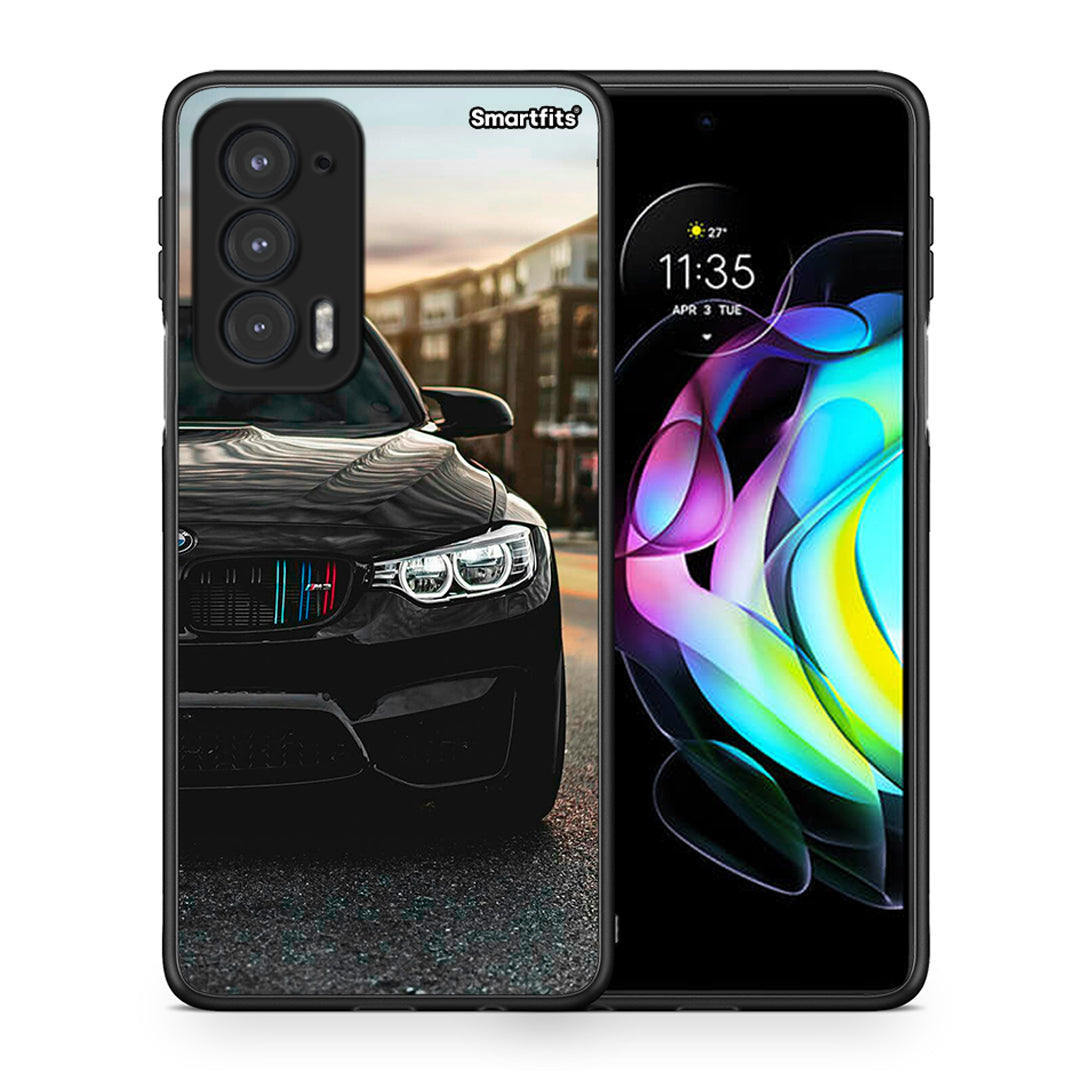 Θήκη Motorola Edge 20 5G M3 Racing από τη Smartfits με σχέδιο στο πίσω μέρος και μαύρο περίβλημα | Motorola Edge 20 5G M3 Racing case with colorful back and black bezels