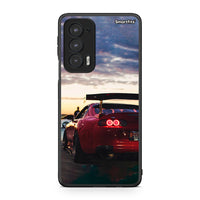 Thumbnail for Motorola Edge 20 5G Racing Supra θήκη από τη Smartfits με σχέδιο στο πίσω μέρος και μαύρο περίβλημα | Smartphone case with colorful back and black bezels by Smartfits