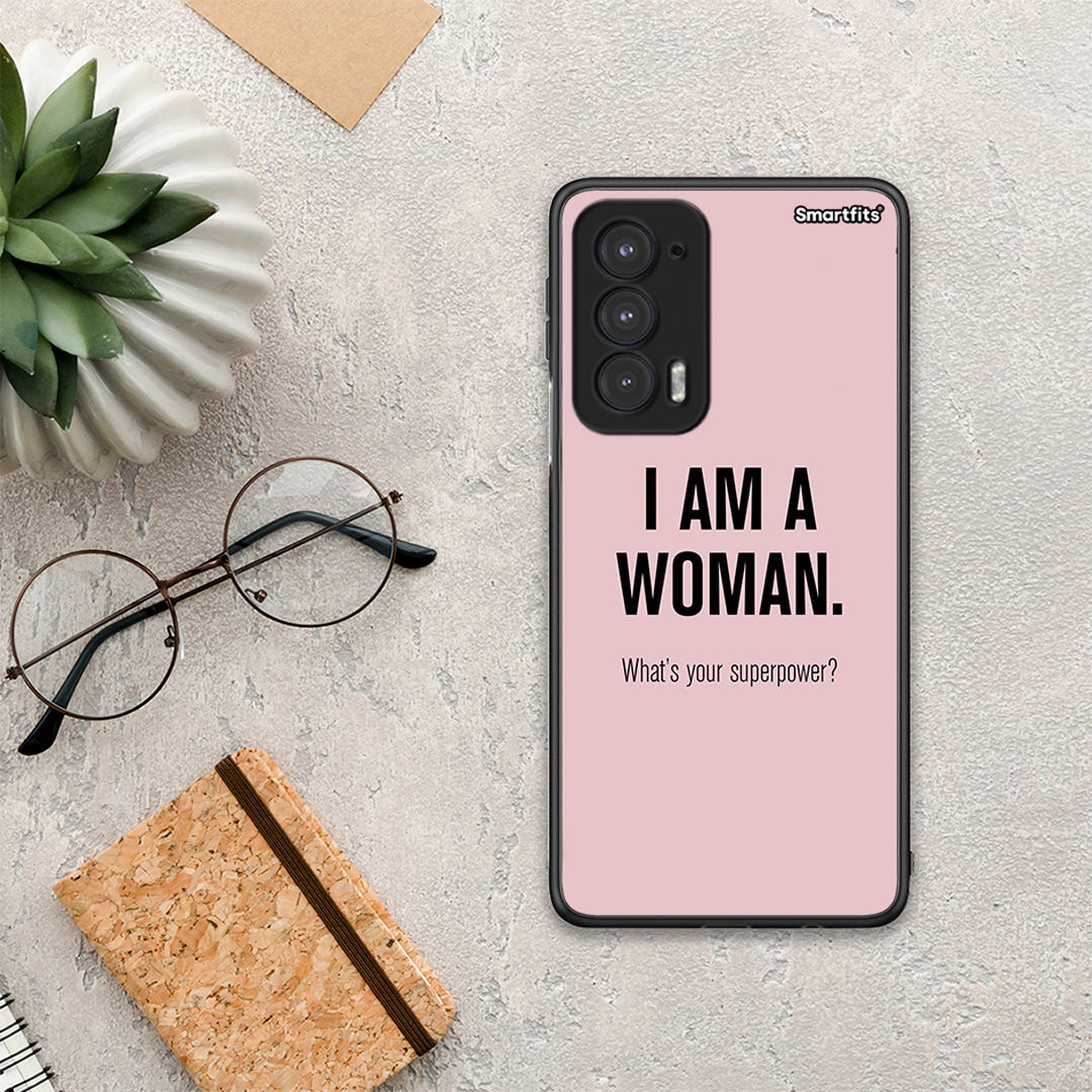 Superpower Woman - Motorola Edge 20 5G θήκη