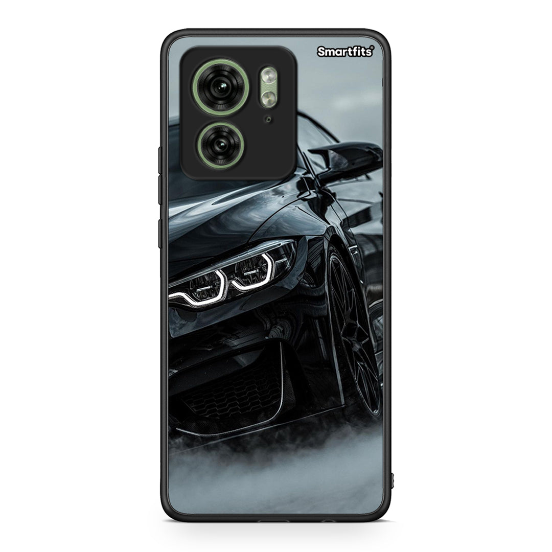 Motorola Edge 40 5G Black BMW θήκη από τη Smartfits με σχέδιο στο πίσω μέρος και μαύρο περίβλημα | Smartphone case with colorful back and black bezels by Smartfits