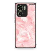 Thumbnail for 33 - Motorola Edge 40 5G Pink Feather Boho case, cover, bumper