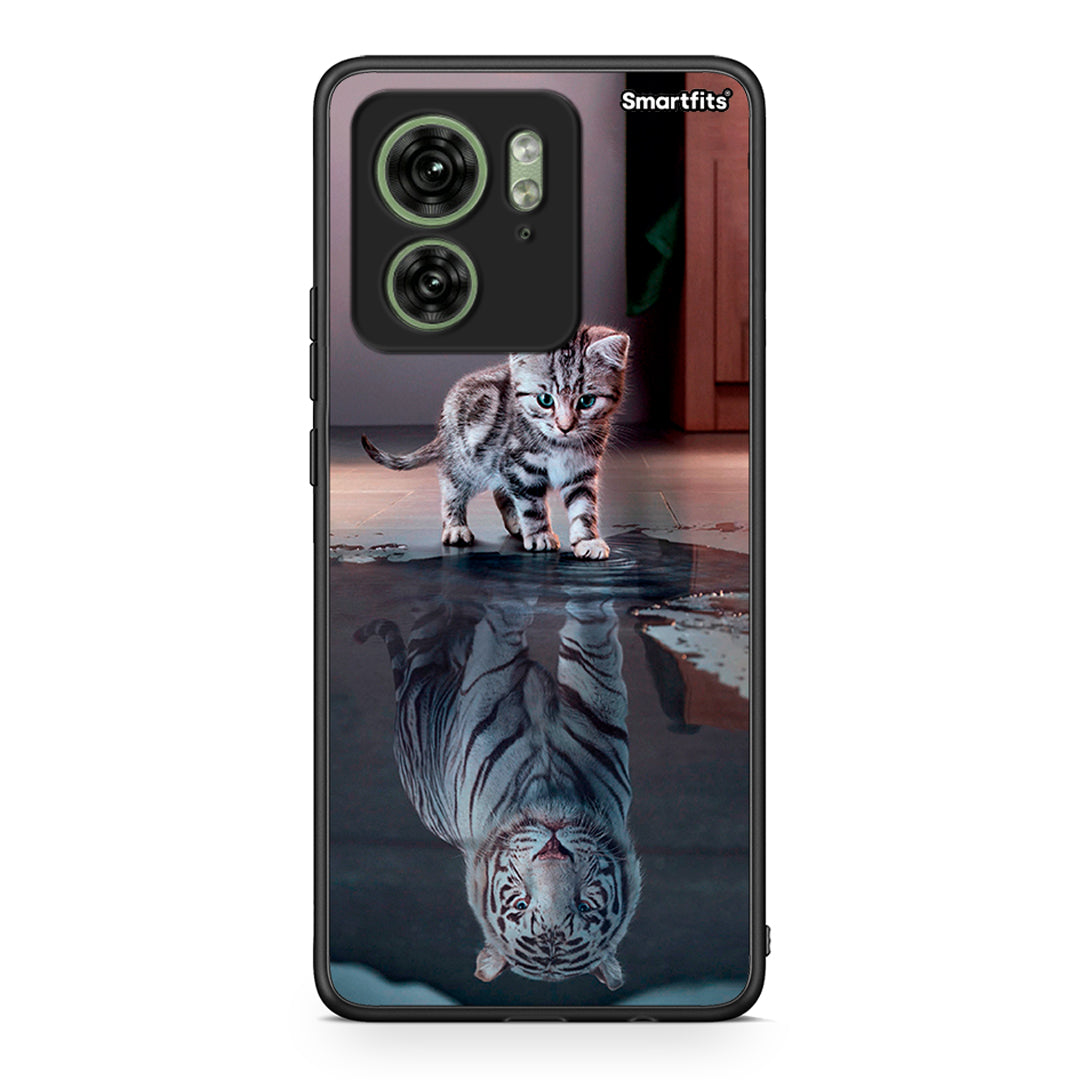 4 - Motorola Edge 40 5G Tiger Cute case, cover, bumper