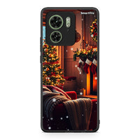 Thumbnail for Motorola Edge 40 5G Home For Christmas θήκη από τη Smartfits με σχέδιο στο πίσω μέρος και μαύρο περίβλημα | Smartphone case with colorful back and black bezels by Smartfits