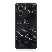 Thumbnail for 4 - Motorola Edge 40 5G Black Rosegold Marble case, cover, bumper