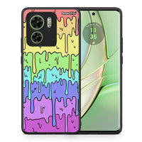 Thumbnail for Θήκη Motorola Edge 40 5G Melting Rainbow από τη Smartfits με σχέδιο στο πίσω μέρος και μαύρο περίβλημα | Motorola Edge 40 5G Melting Rainbow case with colorful back and black bezels