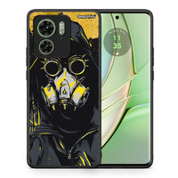 Thumbnail for Θήκη Motorola Edge 40 5G Mask PopArt από τη Smartfits με σχέδιο στο πίσω μέρος και μαύρο περίβλημα | Motorola Edge 40 5G Mask PopArt case with colorful back and black bezels