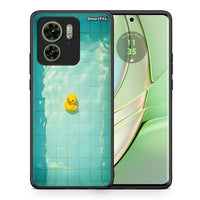 Thumbnail for Θήκη Motorola Edge 40 5G Yellow Duck από τη Smartfits με σχέδιο στο πίσω μέρος και μαύρο περίβλημα | Motorola Edge 40 5G Yellow Duck case with colorful back and black bezels