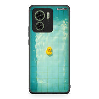 Thumbnail for Motorola Edge 40 5G Yellow Duck θήκη από τη Smartfits με σχέδιο στο πίσω μέρος και μαύρο περίβλημα | Smartphone case with colorful back and black bezels by Smartfits