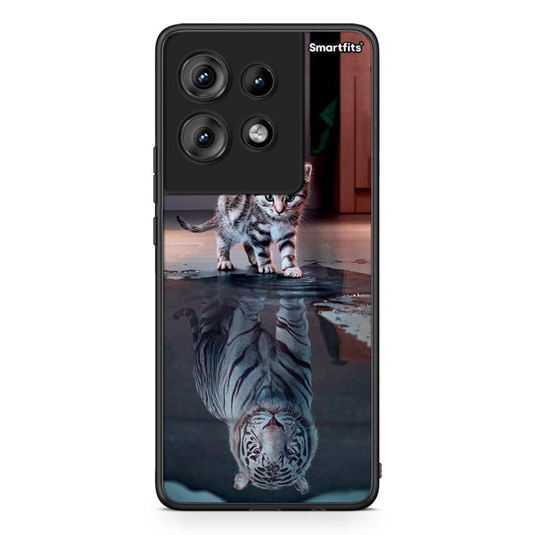 4 - Motorola Edge 50 Tiger Cute case, cover, bumper