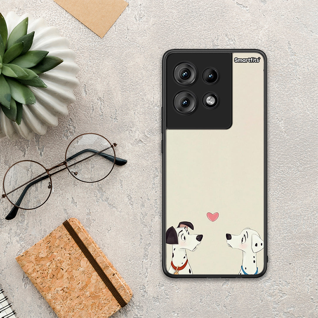 Dalmatians Love - Motorola Edge 50 θήκη