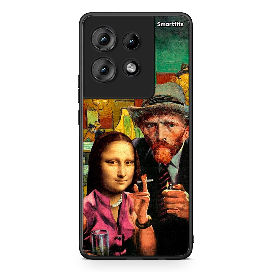 Motorola Edge 50 Funny Art θήκη από τη Smartfits με σχέδιο στο πίσω μέρος και μαύρο περίβλημα | Smartphone case with colorful back and black bezels by Smartfits