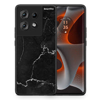 Thumbnail for Θήκη Motorola Edge 50 Marble Black από τη Smartfits με σχέδιο στο πίσω μέρος και μαύρο περίβλημα | Motorola Edge 50 Marble Black case with colorful back and black bezels