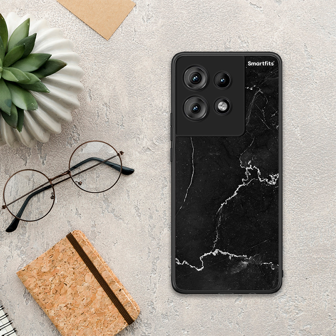 Marble Black - Motorola Edge 50 θήκη