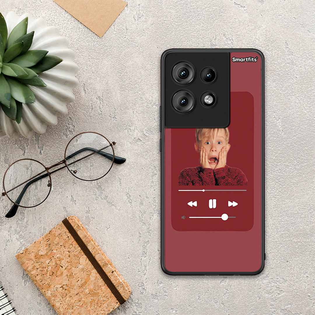 Xmas Alone Music - Motorola Edge 50 θήκη