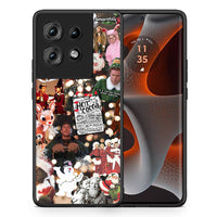 Thumbnail for Θήκη Motorola Edge 50 Xmas Movies από τη Smartfits με σχέδιο στο πίσω μέρος και μαύρο περίβλημα | Motorola Edge 50 Xmas Movies case with colorful back and black bezels