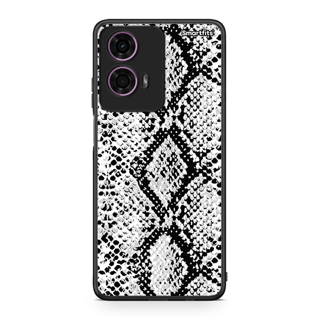 24 - Motorola G24 White Snake Animal case, cover, bumper