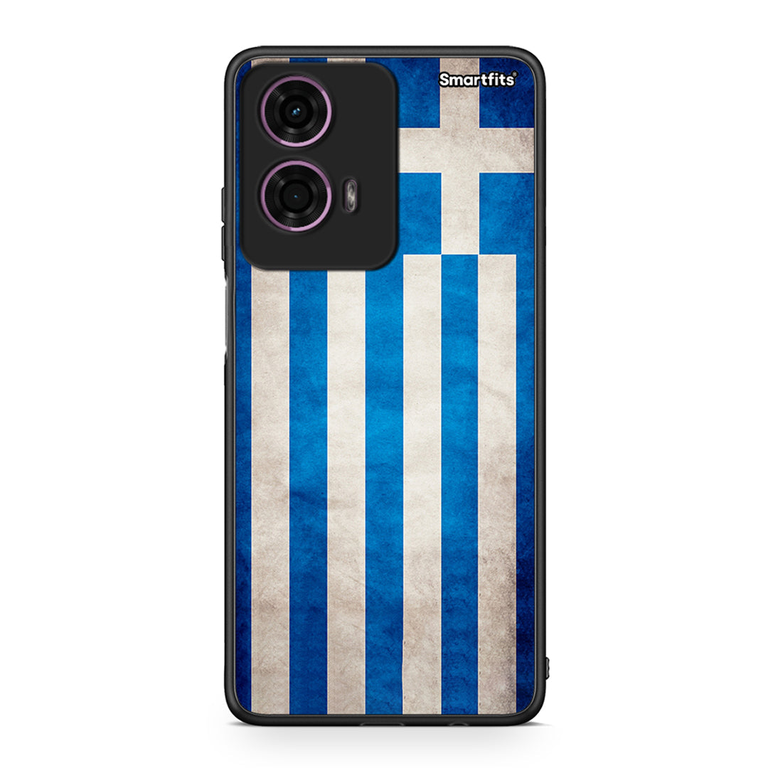 4 - Motorola G24 Greeek Flag case, cover, bumper