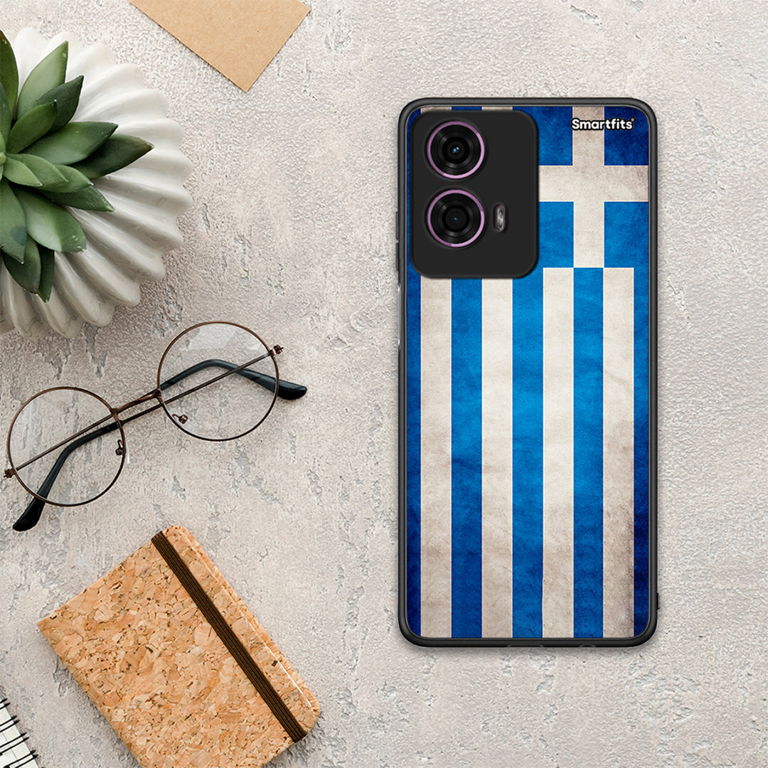 Flag Greek - Motorola G24 θήκη