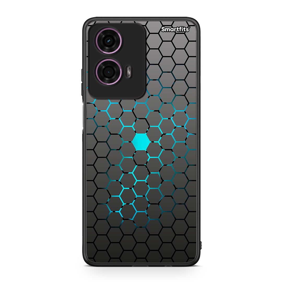 40 - Motorola G24 Hexagonal Geometric case, cover, bumper