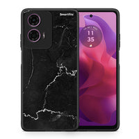 Thumbnail for Θήκη Motorola G24 Marble Black από τη Smartfits με σχέδιο στο πίσω μέρος και μαύρο περίβλημα | Motorola G24 Marble Black case with colorful back and black bezels