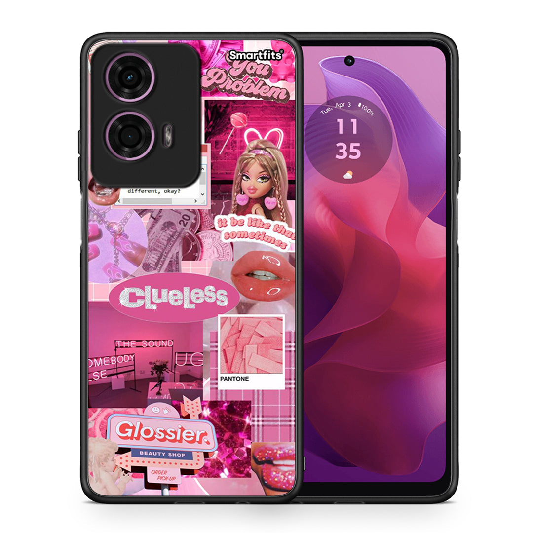 Pink Love - Motorola G24 θήκη