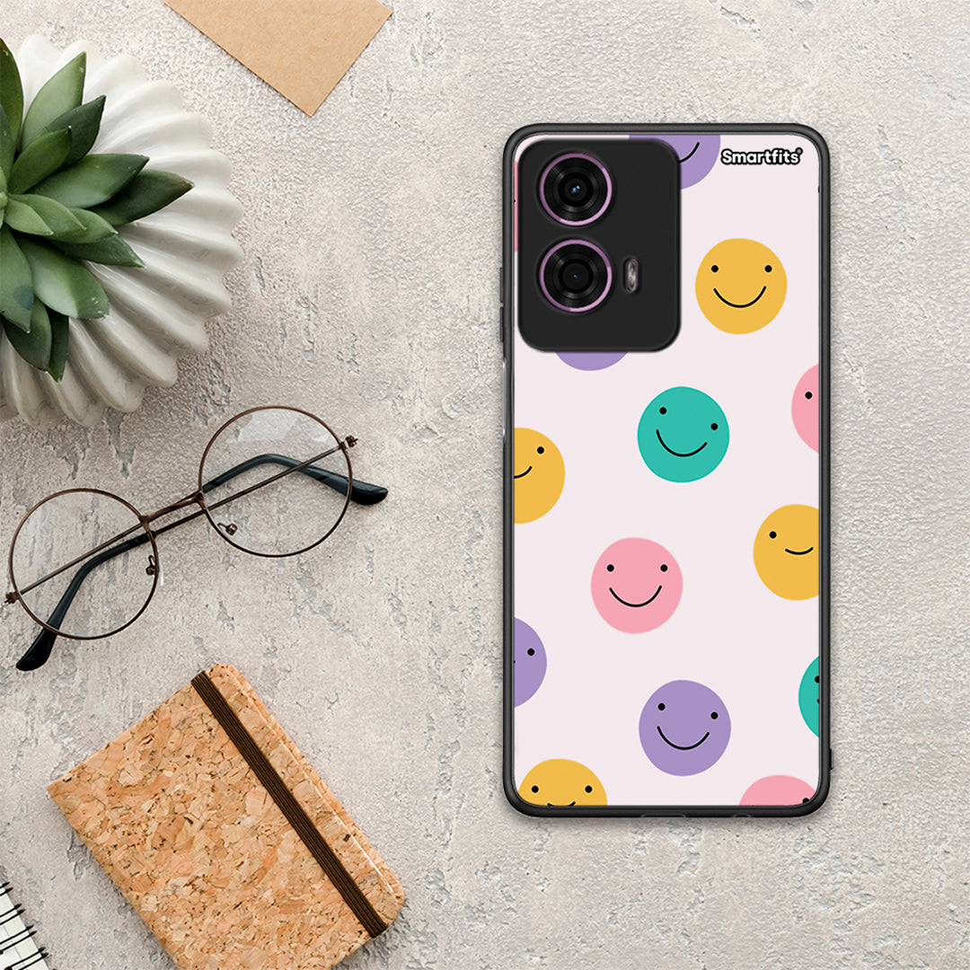 Smiley Faces - Motorola G24 θήκη