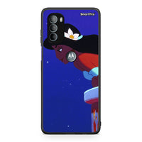 Thumbnail for Motorola Moto G31 Alladin And Jasmine Love 2 θήκη από τη Smartfits με σχέδιο στο πίσω μέρος και μαύρο περίβλημα | Smartphone case with colorful back and black bezels by Smartfits
