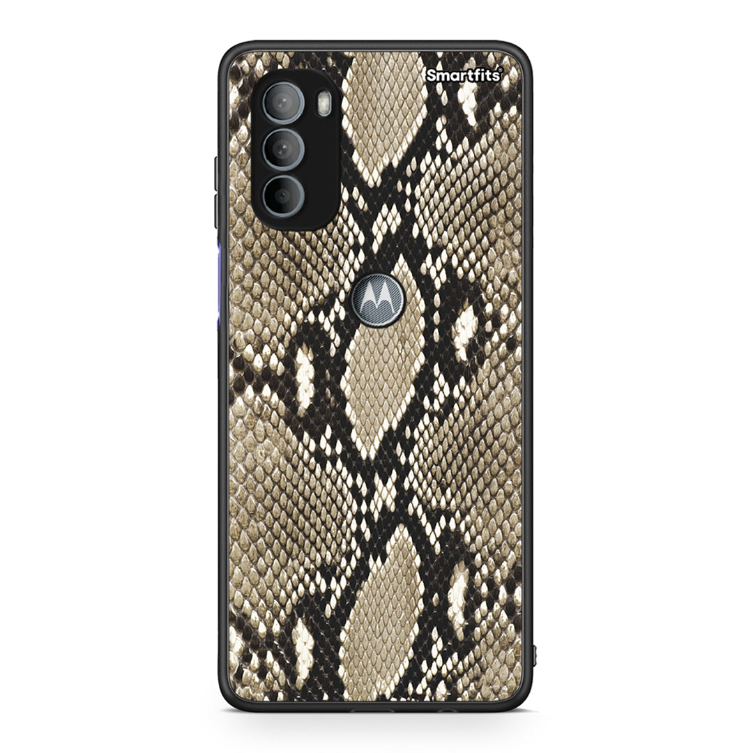 23 - Motorola Moto G31 Fashion Snake Animal case, cover, bumper
