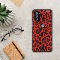 Thumbnail for Animal Red Leopard - Motorola Moto G31 θήκη