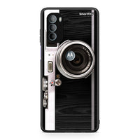Thumbnail for Motorola Moto G31 Emily In Paris θήκη από τη Smartfits με σχέδιο στο πίσω μέρος και μαύρο περίβλημα | Smartphone case with colorful back and black bezels by Smartfits