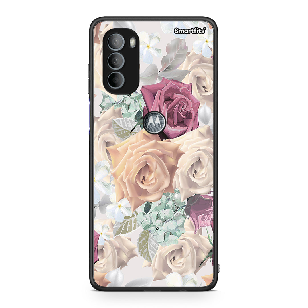 99 - Motorola Moto G31 Bouquet Floral case, cover, bumper