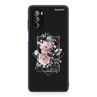 Thumbnail for 4 - Motorola Moto G31 Frame Flower case, cover, bumper