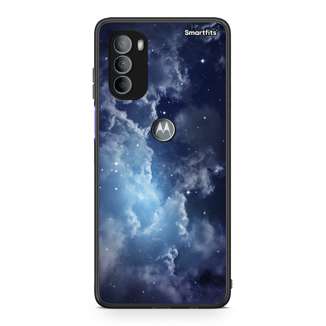 104 - Motorola Moto G31 Blue Sky Galaxy case, cover, bumper