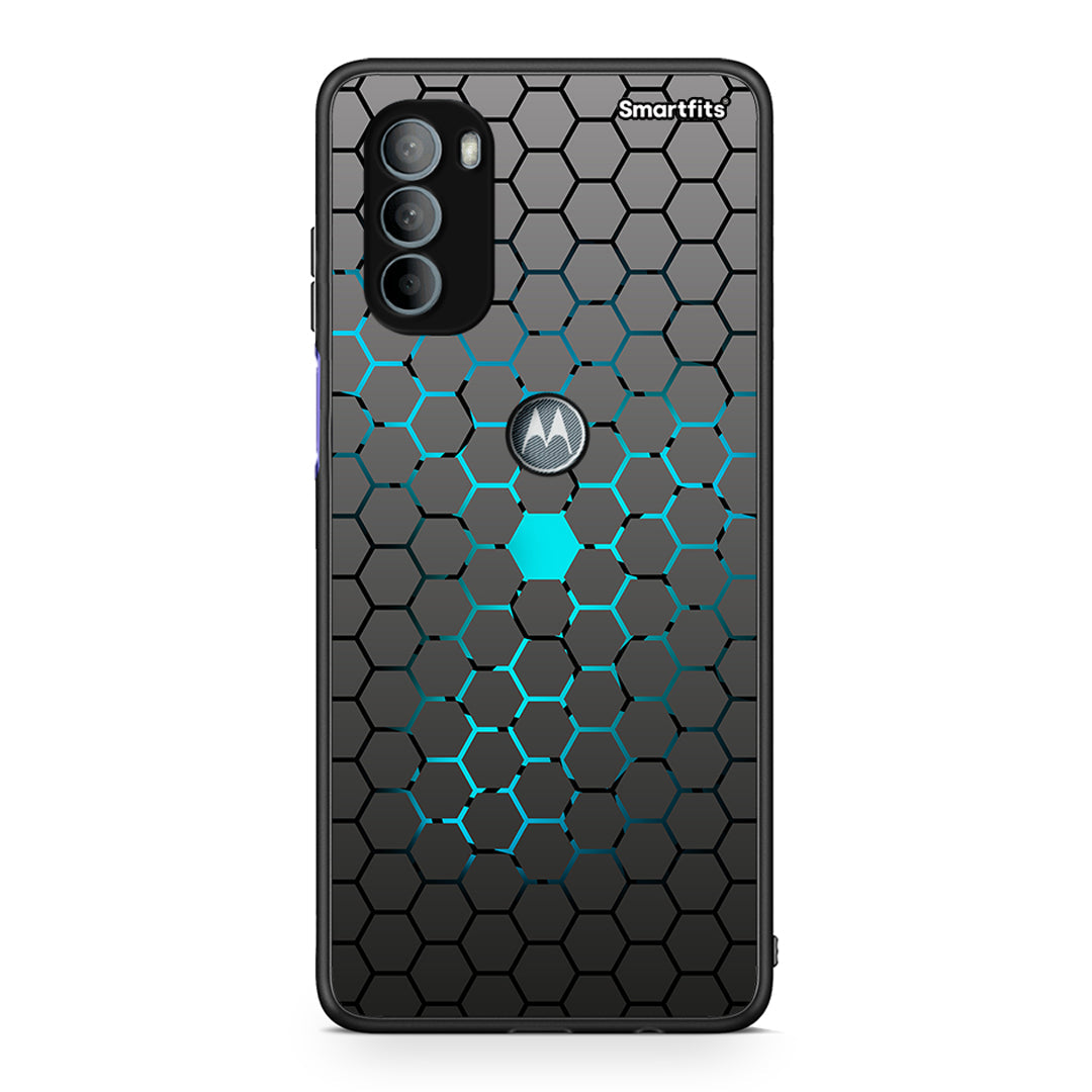 40 - Motorola Moto G31 Hexagonal Geometric case, cover, bumper