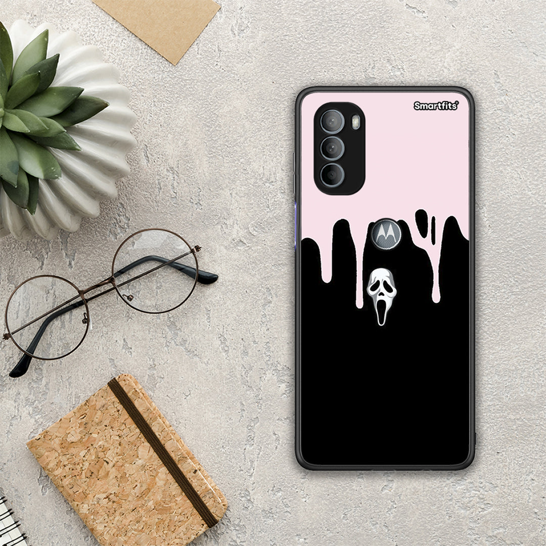 Melting Halloween Mask - Motorola Moto G31 case