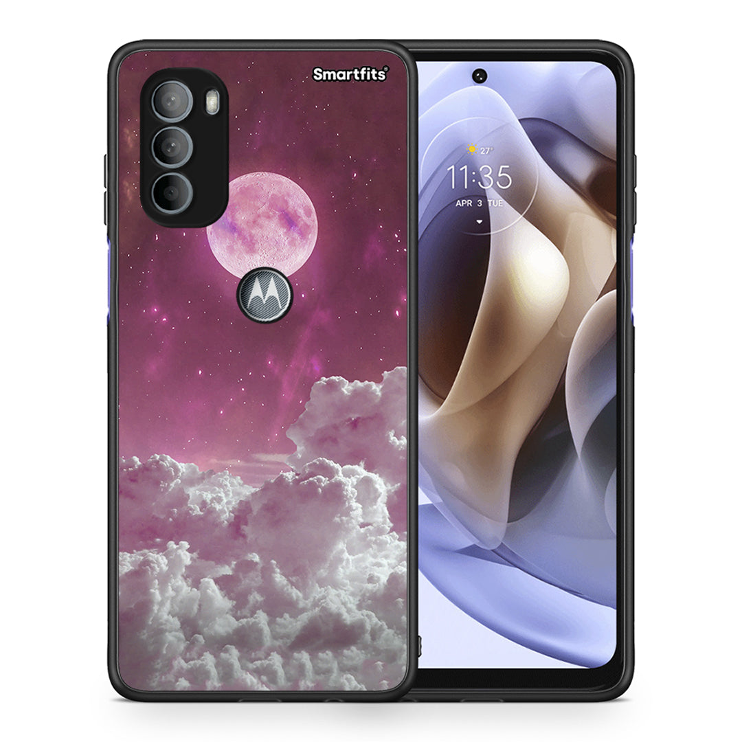 Pink Moon - Motorola Moto G31 θήκη