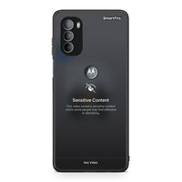 Thumbnail for Motorola Moto G31 Sensitive Content θήκη από τη Smartfits με σχέδιο στο πίσω μέρος και μαύρο περίβλημα | Smartphone case with colorful back and black bezels by Smartfits
