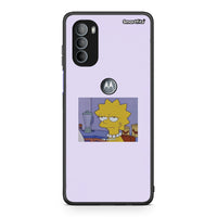 Thumbnail for Motorola Moto G31 So Happy θήκη από τη Smartfits με σχέδιο στο πίσω μέρος και μαύρο περίβλημα | Smartphone case with colorful back and black bezels by Smartfits