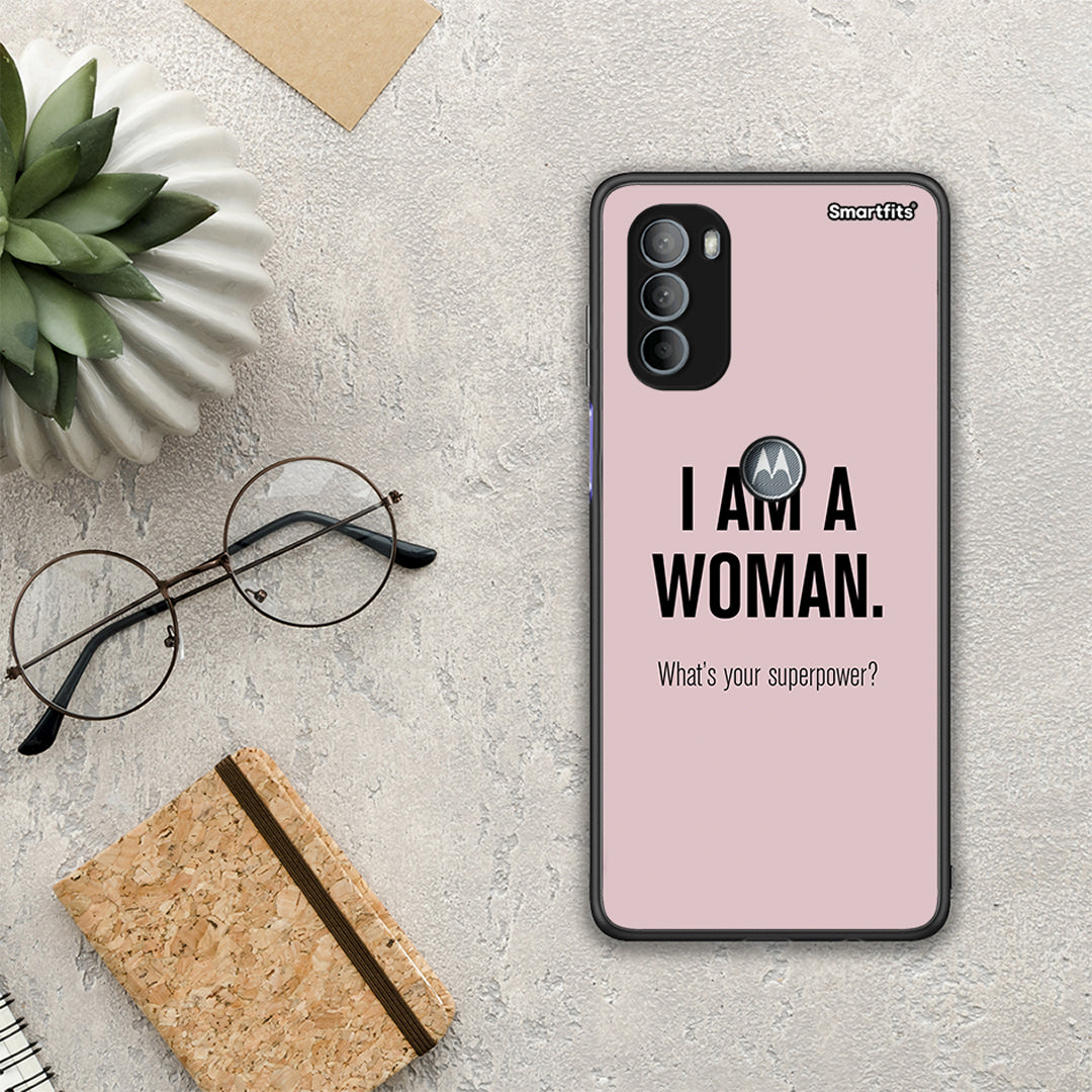 Superpower Woman - Motorola Moto G31 θήκη