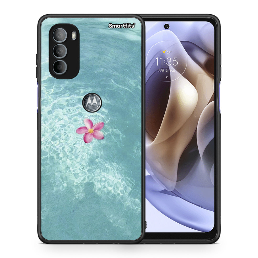 Water Flower - Motorola Moto G31 θήκη