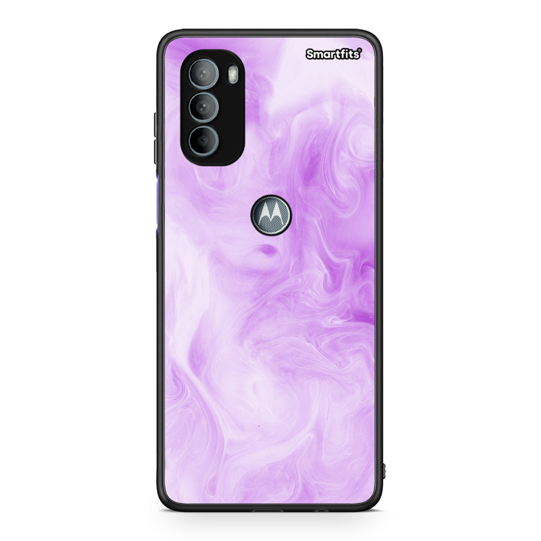 99 - Motorola Moto G31 Watercolor Lavender case, cover, bumper
