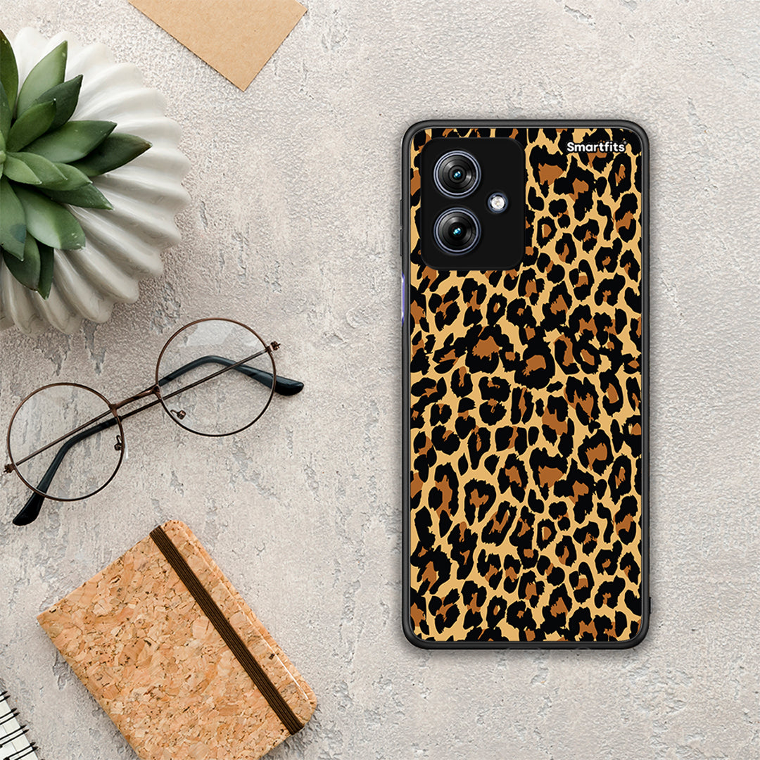 058 Animal Leopard - Motorola Moto G54 θήκη