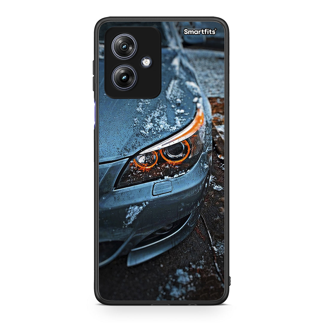 Motorola Moto G54 Bmw E60 Θήκη από τη Smartfits με σχέδιο στο πίσω μέρος και μαύρο περίβλημα | Smartphone case with colorful back and black bezels by Smartfits