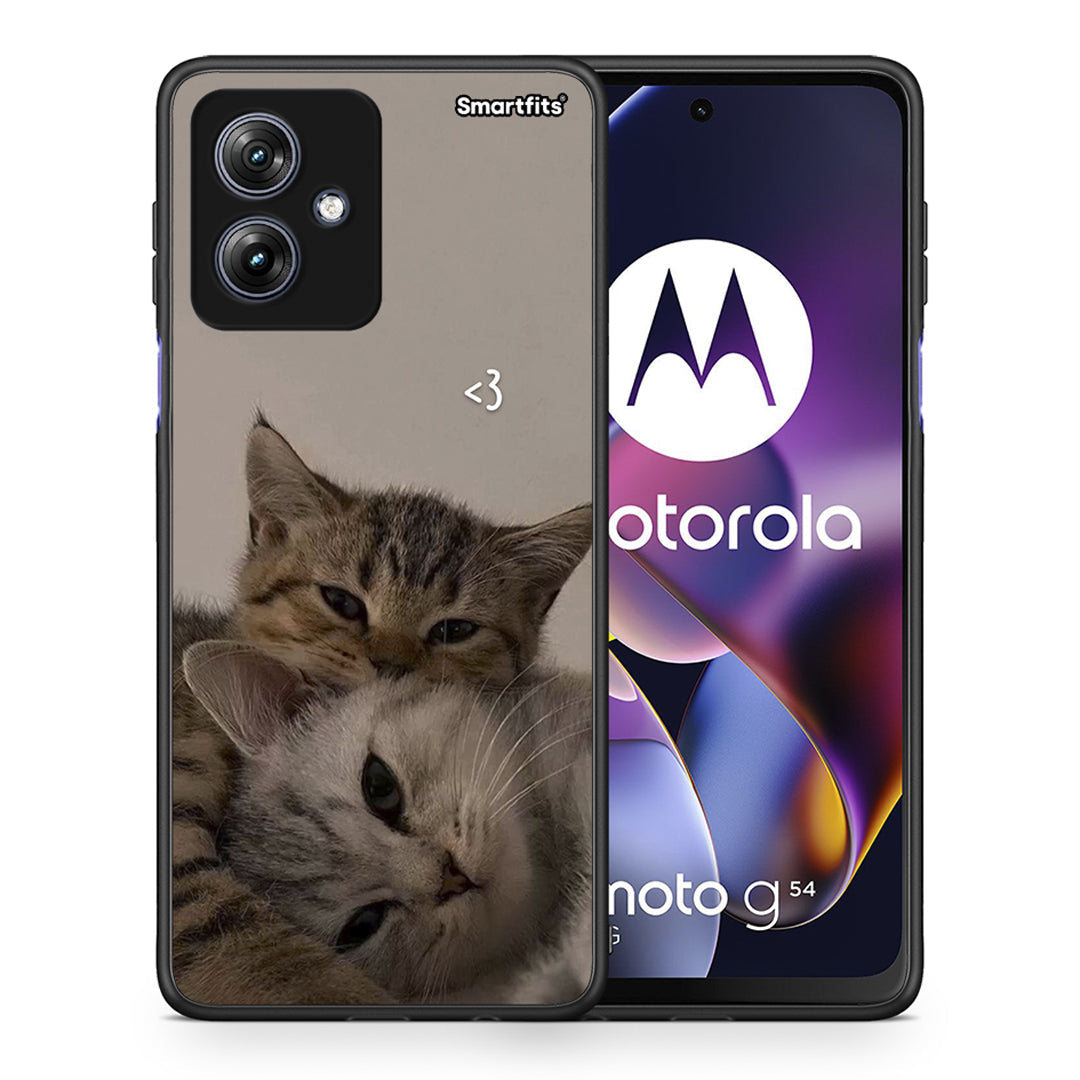 Cats in Love - Motorola Moto G54 case