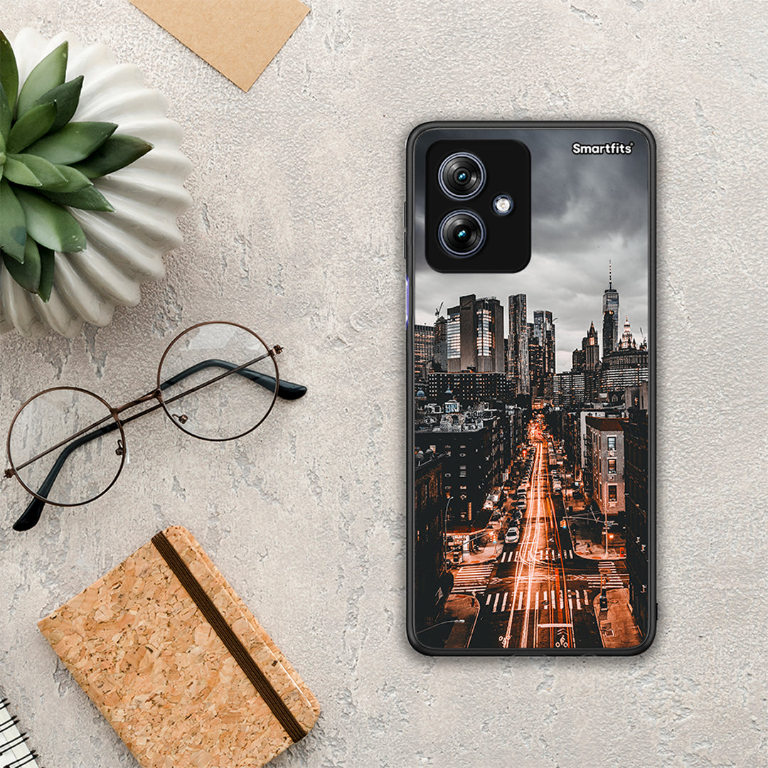 City Lights - Motorola Moto G54 case