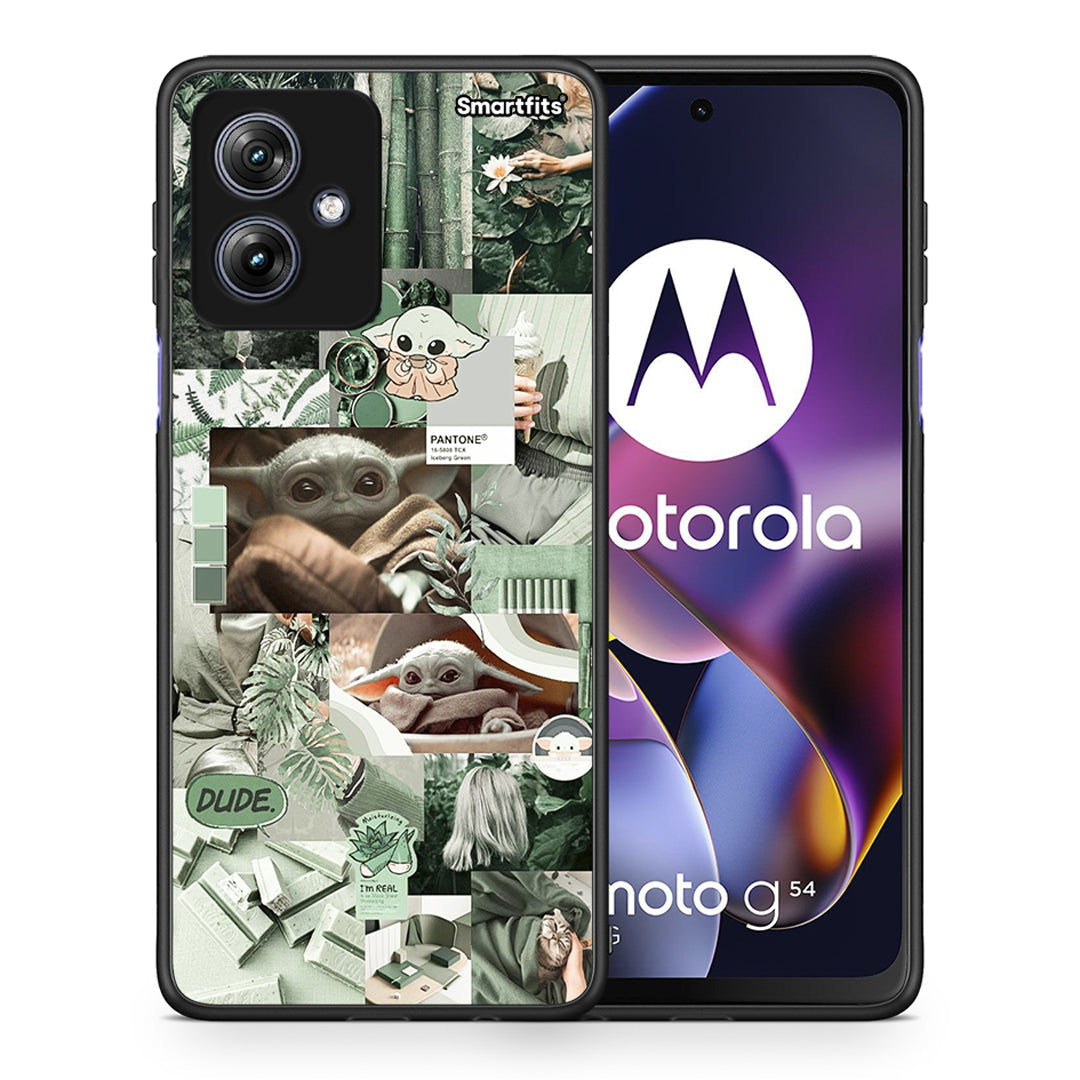 Collage Dude - Motorola Moto G54 θήκη