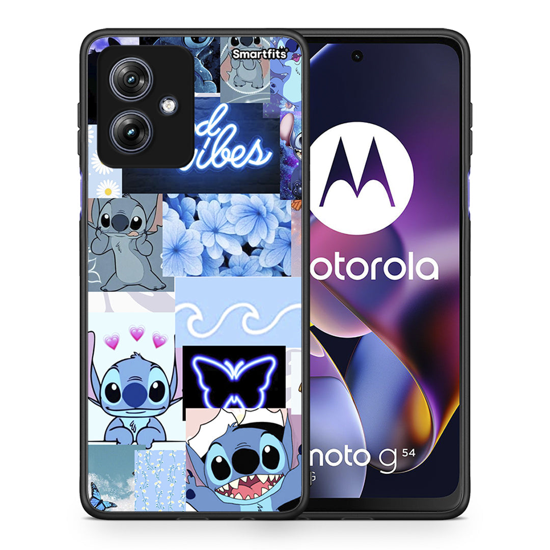Collage Good Vibes - Motorola Moto G54 θήκη