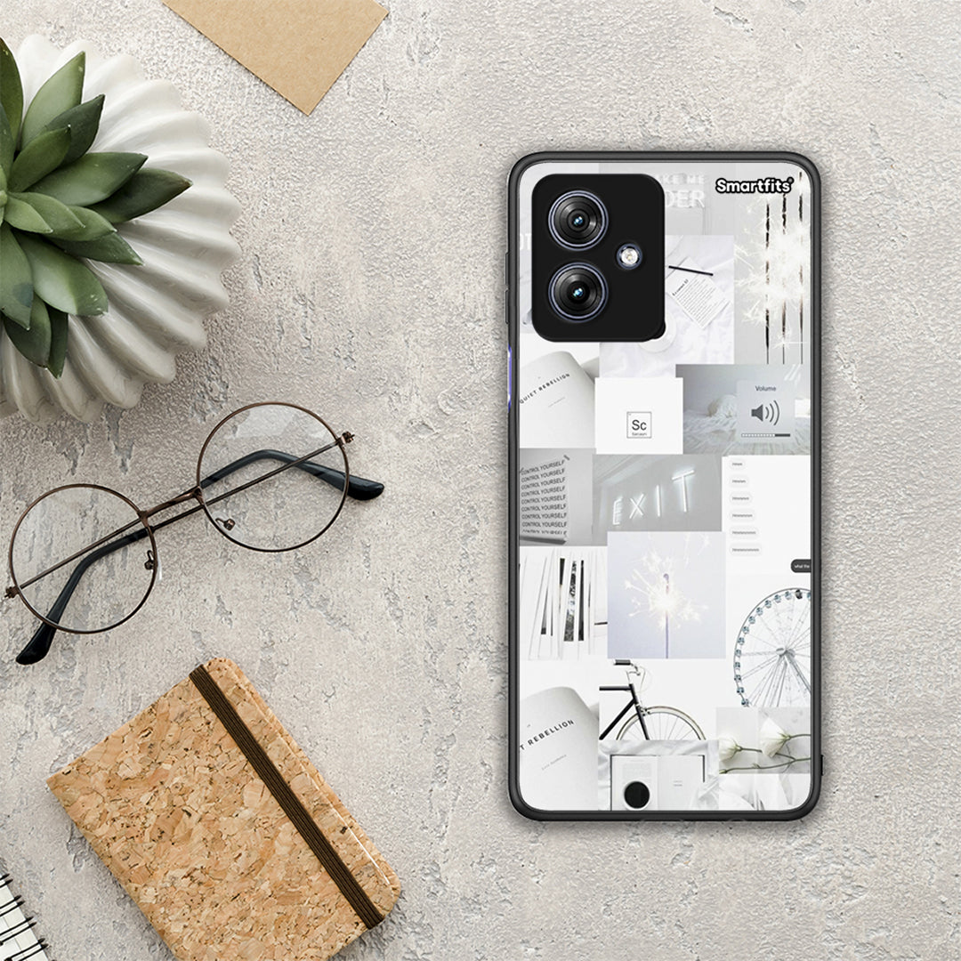 Collage Make Me Wonder - Motorola Moto G54 θήκη